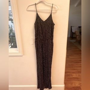 H and M jumper black and white polka dot size S